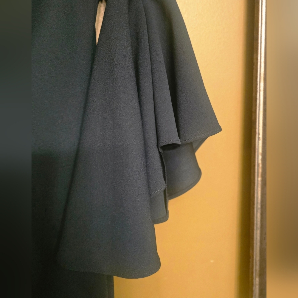 Calvin Klein Dark Green Dress Size 2 - Picture 3 of 5